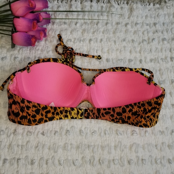 Victoria Secret Bikini removal straps animal print - Picture 5 of 9